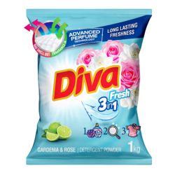 Diva 3 in 1 Detergent powder 1Kg