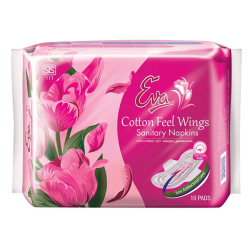 Ewa Cotton Feel Wings 10 pads