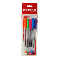 Multi Colour 5 Pens Pouch