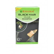 Ravan black hair colour shampoo 40ml | රේවන් බ්ලැක් හෙයා ෂැම්පු 40ml