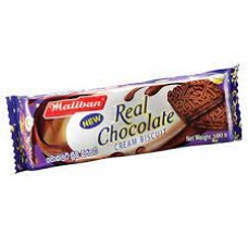 Maliban real chocolate cream biscuit 100g | මැලිබන් චොකලට් ක්‍රීම් බිස්කට් 100g