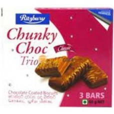 Ritzbury Chunky Choc Trio 3 bars | රිට්ස්බරි චංකි චෝක් බාර් 3