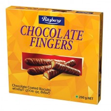 Ritzbury Chocolate fingers 27g | රිට්ස්බරි චොකලට් ෆින්ගර්ස් 27g